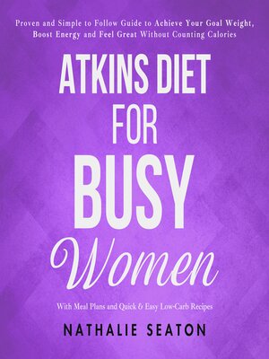 cover image of Atkins Diet for Busy Women
